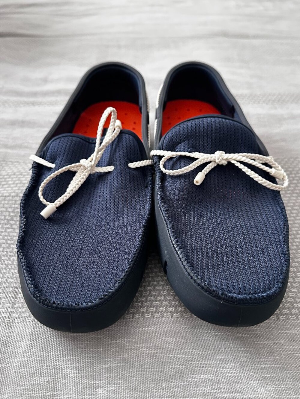 SWIMS | MEN’s Braided Lace Loafers  | Color: Navy Blue | Size: 9
